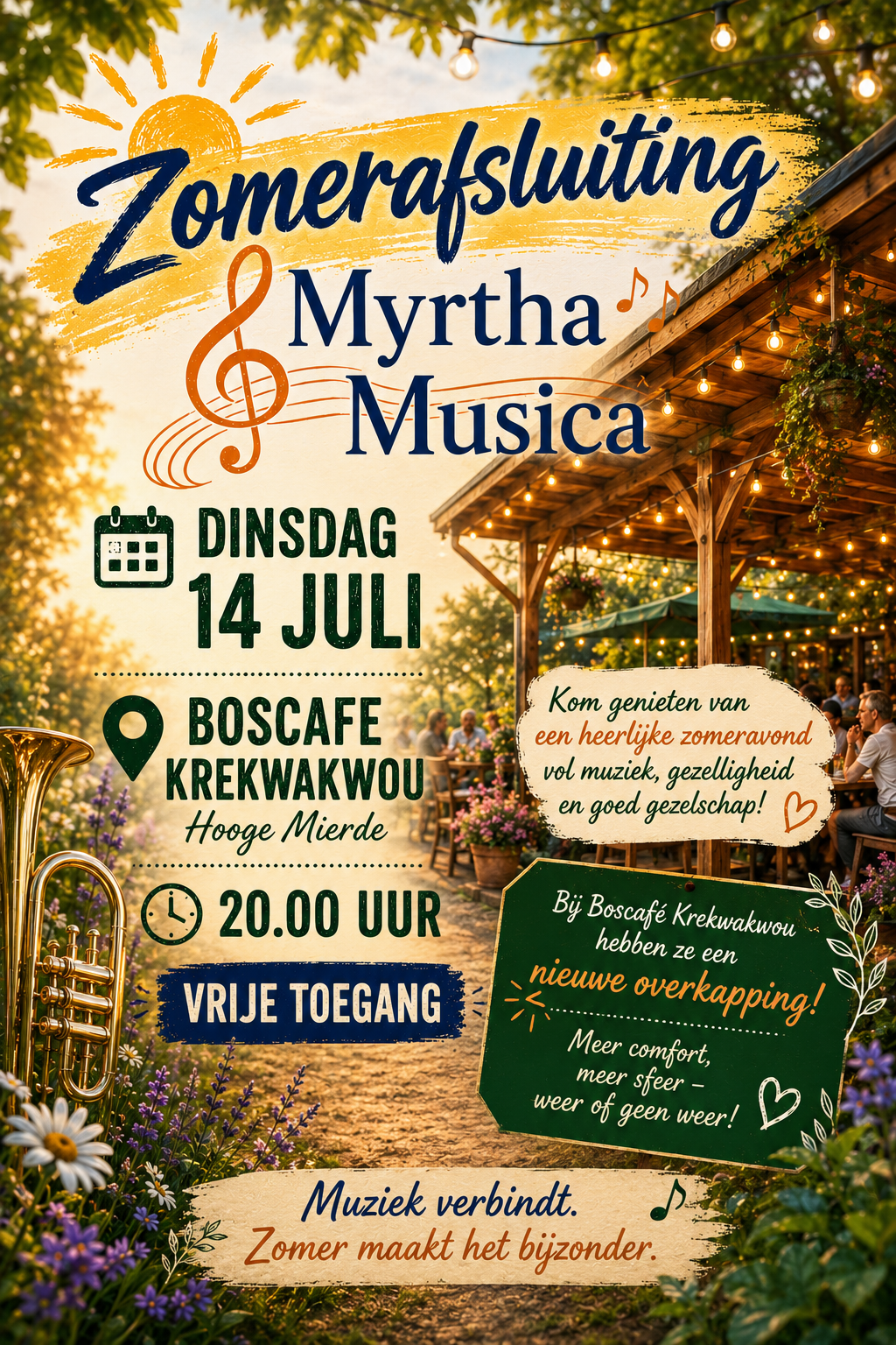 Zomerafsluiting Myrtha Musica